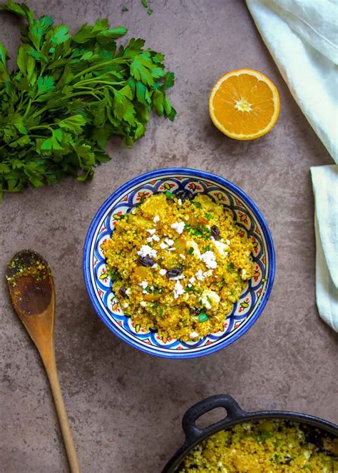 Easy Moroccan Couscous Salad With Raisins Food Is Medicine