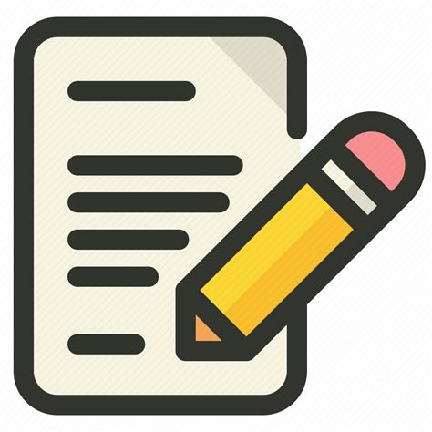Content Edit Editing Writing Icon Download On Iconfinder