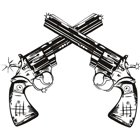 Apart from this, it also reached the milestone of $1 billion worldwide. Pistols Guns Wall Sticker Cowboy Wall Decal Boys Bedroom ...
