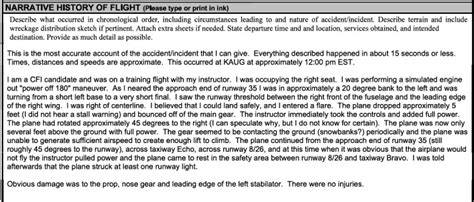 Kathryns Report Beech C24r Sierra N3839j Accident Occurred March 09