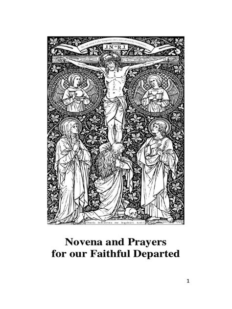 Novena And Prayers For Our Faithful Departed Pdf Rosary Purgatory