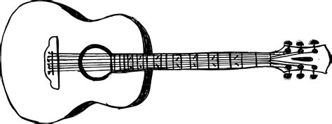 Download 4 Guitar Drawing (PNG Transparent) | OnlyGFX.com