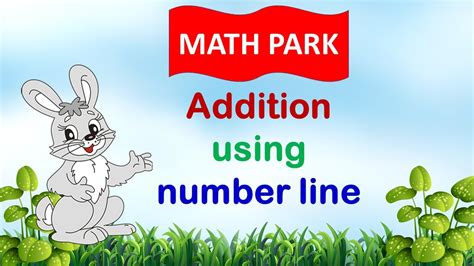 Addition Using Number Line Addition For Kids Youtube