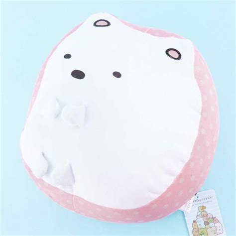 Sumikko Gurashi Mochi Mochi Cushion Shirokuma Japanese Plushies