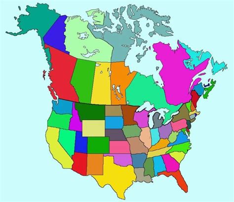 Quiz Can You Identify North America States And Provinces Virily