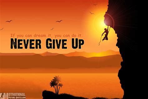 Never Give Up Poster