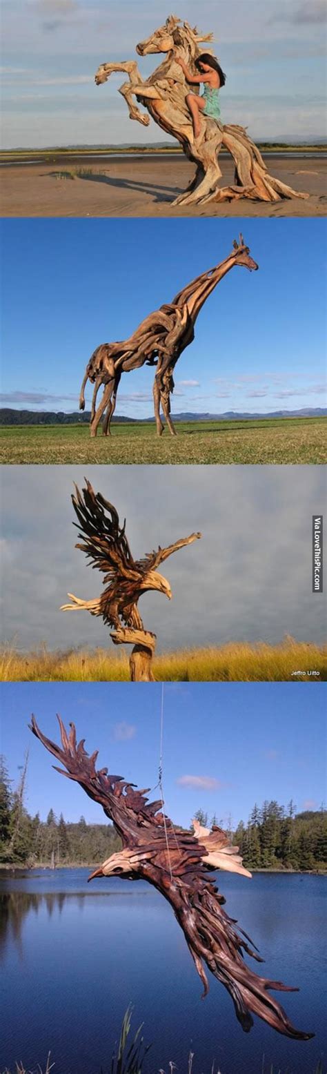 Amazing Wood Sculptures Pictures Photos And Images For Facebook