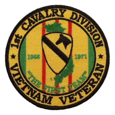 1st Cavalry Division Vietnam Veteran Patch Flying Tigers