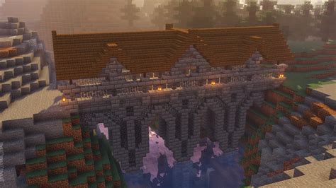 Bridge Build Done In My Survival Server Minecraft
