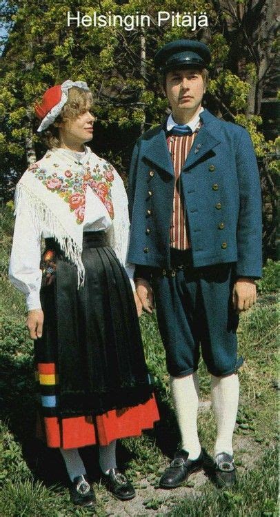 These Are The Finnish National Costumes Of The Region Where I Was Born