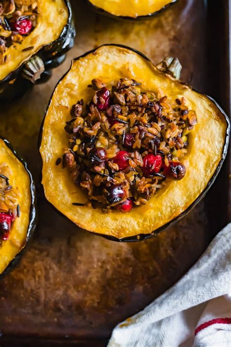 How To Make Baked Acorn Squash With Sherry Thanksgiving