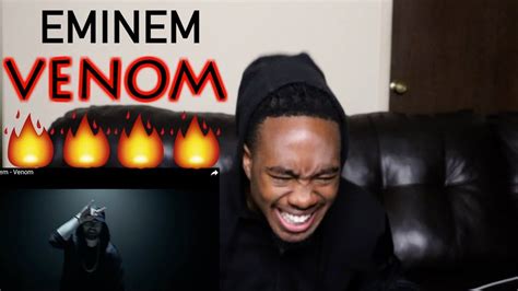 Reaction Eminem Venom Official Music Video Youtube