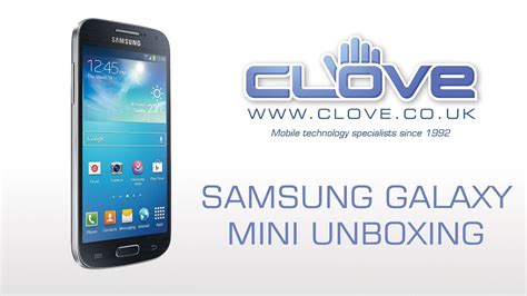 Samsung Galaxy S4 Mini Unboxing Youtube