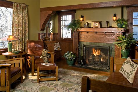 Interior Color Palettes For Arts And Crafts Homes Design