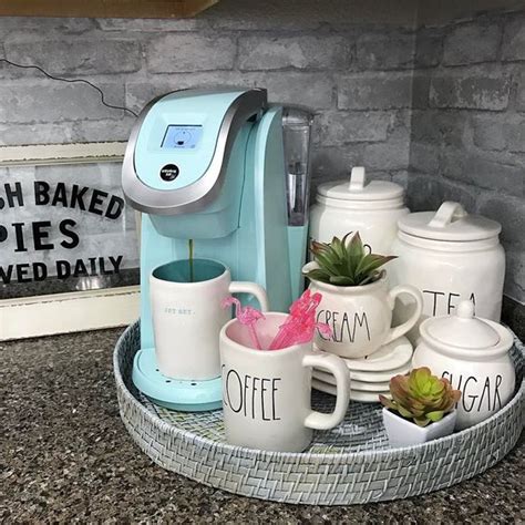 Whether you have ample kitchen counter space or a freestanding cart for your coffee bar, if you love coffee here is a great example of a countertop coffee station. 90+ Beautifully Designed Countertop Coffee Stations ...