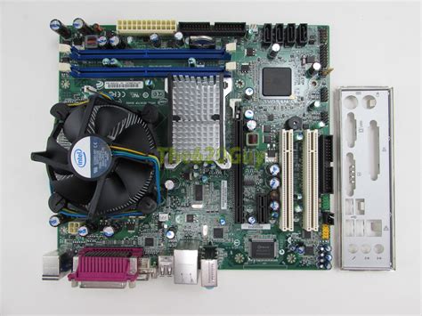 Intel Dg41ty Motherboard E47335 203 Core 2 Duo E7500 293ghz Cpu