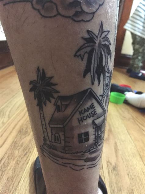 Five point star tattoo meanings. Kame House Tattoo/Dragon Ball Tattoo