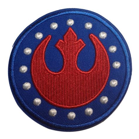 Star Wars New Republic 3 Wide Embroidered Iron On Patch
