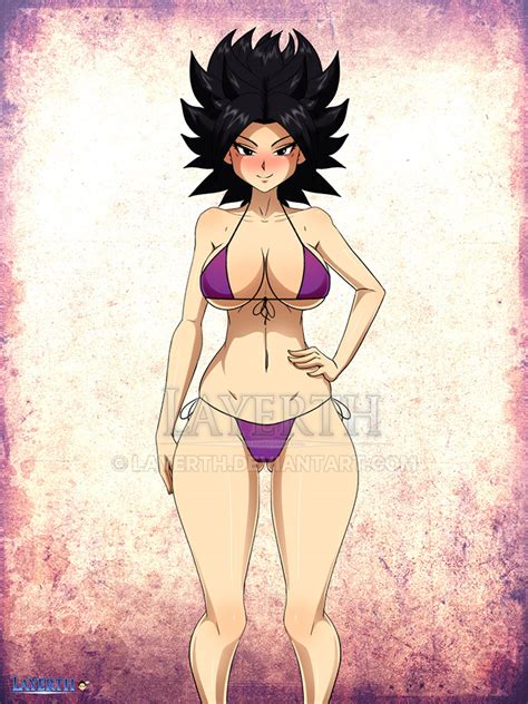 We are getting closer and closer to that god of destruction rank! Caulifla Bikini by Layerth on DeviantArt