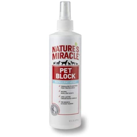 Nature S Miracle Pet Block Repellent Spray Fl Oz Click On The