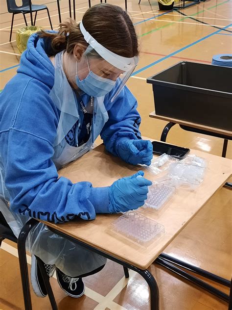 The evidence base about their several pilot studies of mass testing using lateral flow tests are underway to evaluate how well. HSDC Alton and South Downs students help with lateral flow ...