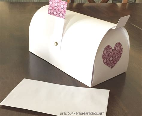 Lifes Journey To Perfection How To Make A Paper Mailbox Out Of 2