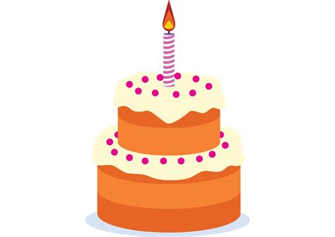 Download Birthday cake free vector drawing
