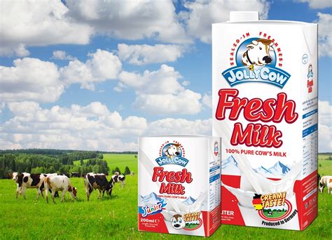 We are on mission to improve health and wellbeing of the world, one person at a time. Jolly Cow Fresh Milk Made From Happy and Healthy Cows- Fly ...