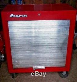 Vintage Snap On Tool Box Drawer Roll Down Front With Keys Local P U