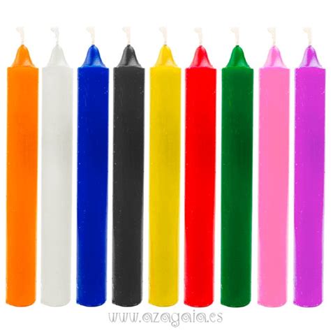 el significado del color de las velas azagaia artesanía