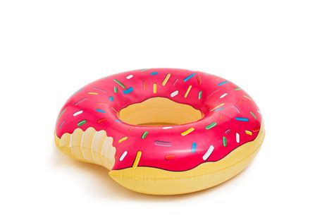 bigmouth inc donut pool float thick vinyl raft patch kit included cool pool floats