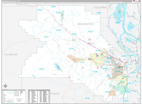 Maps Of Washington County Oregon