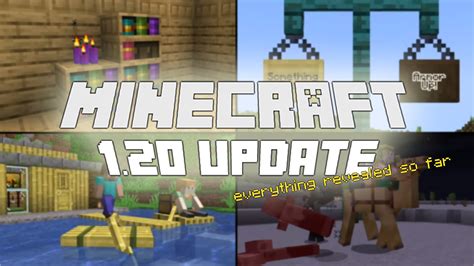 crafty — minecraft 1 20 update a quick look at everything revealed