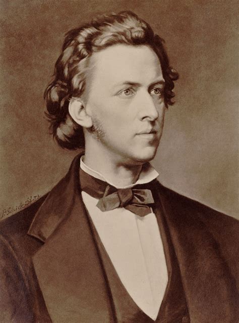 Frederic Chopin Portrait By P Schick 1873 Classical Music Composers