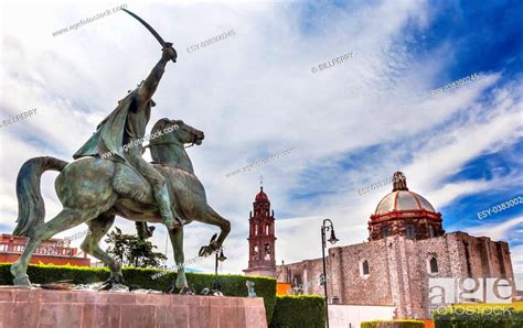 General Ignacio Allende Statue Plaza Civica San Miguel De Allende