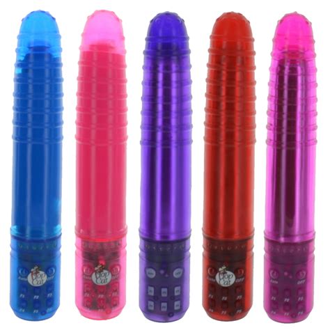 7 Ribbed Vibe Cock Vibrator Multi Function Vibrations Neo Jel Choose Color Ebay