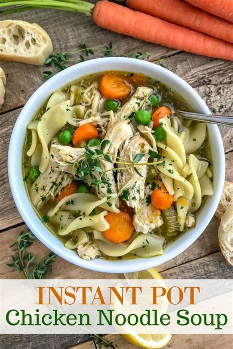 Food under pressure easy chicken tenderloins [instant check out these incredible instant pot chicken tenderloin recipes and also let us understand. Instant Pot Chicken Noodle Soup | Recipe | Comfort soup ...