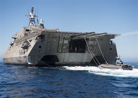 navy declares ioc on independence variant littoral combat ship future of mine warfare package