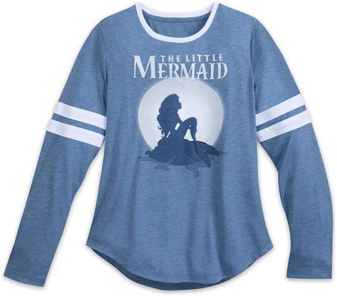 Disney Ariel Long Sleeve Shirt Women The Little Mermaid