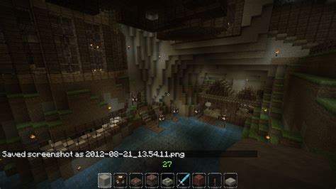 Awesome Cave Base Minecraft Project