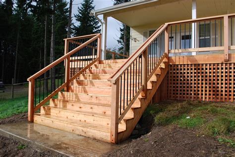 To create a pebble patio, simply build a wooden border and fill it with gravel. Wood Deck Installation - Northwest Decks