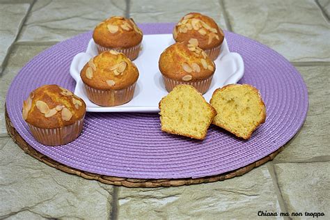 muffin alle mandorle semplici e veloci chiara ma non troppo