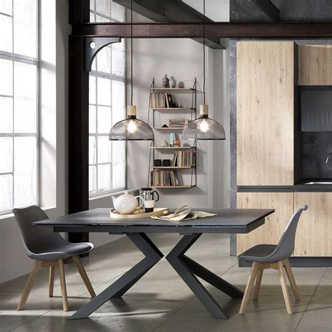 Tavolo vetro allungabile design moderno Hatgal | Tavolo ...
