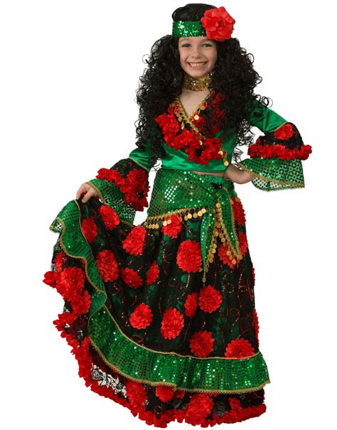 Gypsy Costume Girls Costume Fortuneteller