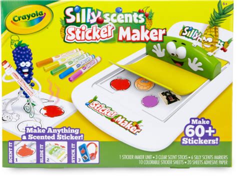 Crayola Silly Scents Sticker Maker 36 Pc Kroger