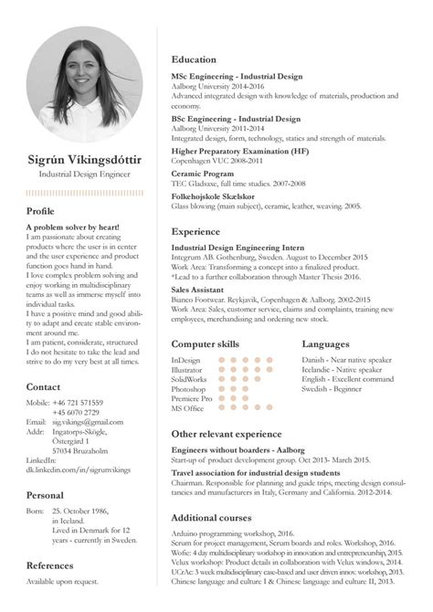 Cv Personal Profile And Project Examples Cv Profile Examples Resume