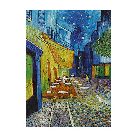 Café Terrace At Night Vincent Van Gogh The Masters Collection