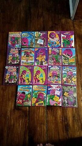 Barney Special Dvd Collection Labels