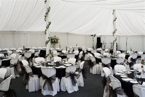 Honor the black and white theme by wearing what the invitation states. Party Lighting Design: Black and White Party Decoration