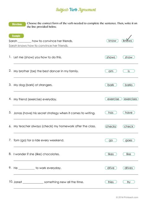 5th Grade Grammar Worksheets | Homeschooldressage.com